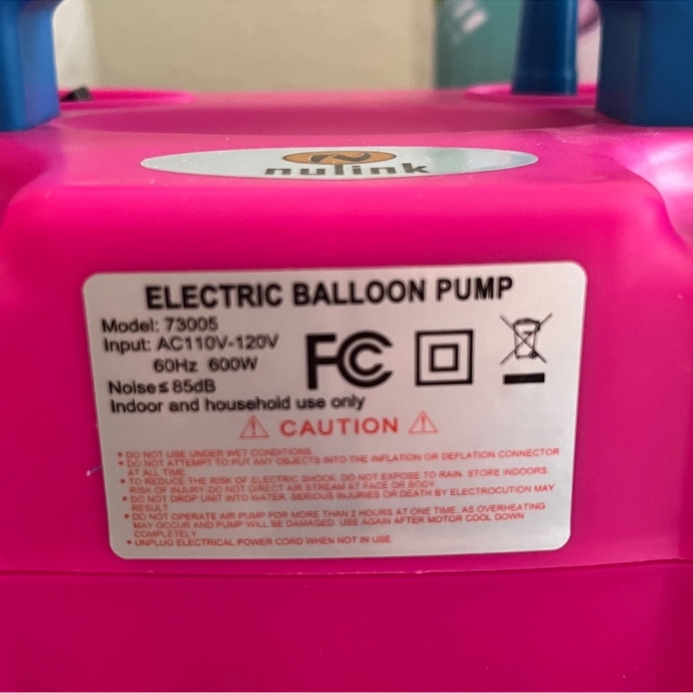 Vibrant Electric Balloon Pump - Picture 4 of 9